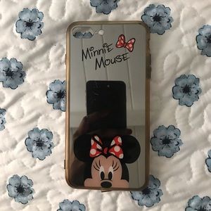 MINNIE MOUSE IPHONE 7plus MIRROR CASE